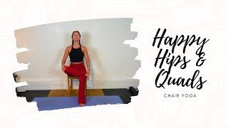 Chair Yoga for Tight Hips - 20 min