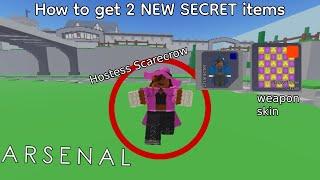 How to get 2 **NEW SECRET** skins | Roblox Arsenal The Games