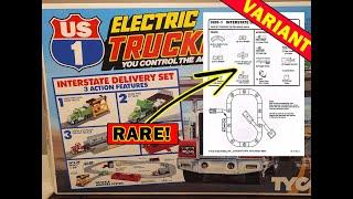 Tyco US-1 Electric Trucking 3208 vs. Rare 3208-1 Interstate Delivery Set