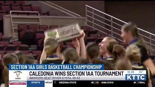 Caledonia girls basketball survives Dover-Eyota to win Section 1AA Championship