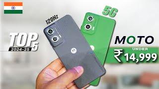 Best Moto 5G phone under ₹15,000 Rupees  2024