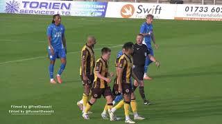 Boston United vs Peterborough United Pre Season Game GOALS