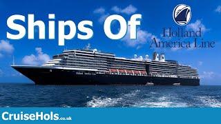 Ships of the Holland America Line | CruiseHols Guide to the HAL Cruise Line Fleet of Ships