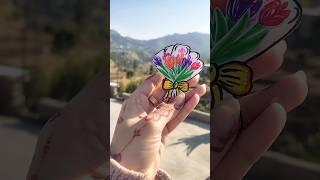 Cute Paper Flowers Bouquet - Paper Crafts -Diy #shorts #shortvideo #trending #satisfying #craft #diy