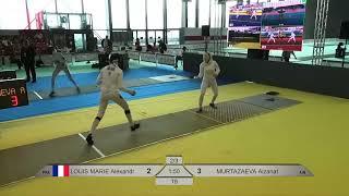 Euro Champs 2025 SWE - L8 - Alexandra Louis Marie FRA v Aizanat Murtazaeva RUS