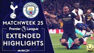 Tottenham v. Man City | PREMIER LEAGUE HIGHLIGHTS | 2/2/2020 | NBC Sports