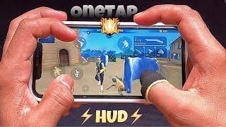 4 Finger Fast   GlooWall Setting ️ M1887 OneTap HUD️ Handcam Tutorial