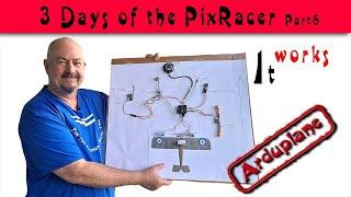 PixRacer R15 wiring and setup with ArduPlane 06 - It works! 3 days of the PixRacer Part 6