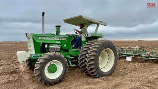 OLIVER 2255 Tractor Working on Tillage