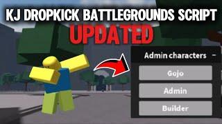 Roblox FE Updated KJ Dropkick Battleground script | Op characters