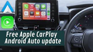 Free Upgrade! Unlock Apple CarPlay & Android Auto in Your Toyota