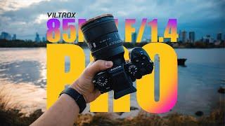 Viltrox AF 85mm f/1.4 PRO FE lens 10Bit 4K Video Test (Shot on A1 M2)
