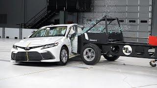 2022 Toyota Camry updated side IIHS crash test