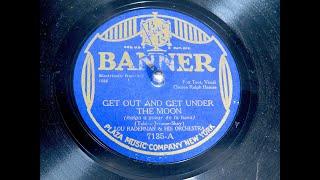 Get Out Get Under the Moon - Banner Record 7135A