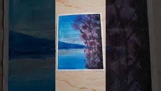 scenery drawing  #youtubeshorts #shorts #viral #suggested #naitik art  #arts