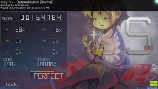 Determination (FC Silver SS rank PF, FL) osu!