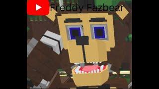 Freddy Fazbear animatronic. (Build a Boat.)