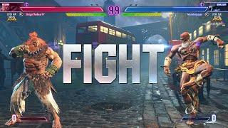 Street Fighter 6  Monsterjujuju (Dhalsim) Vs DaigoTheBeast (Rank #2 Akuma)  Ranked Match's!