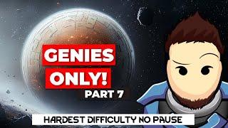  RimWorld - Genie Only Transhumanist Run Day 7 | 500% No Pause