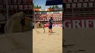 Удар через себе в пляжному футболі | Technical #beachfootball | КАПФ | eye sport live highlights