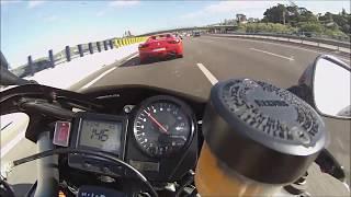 Some moments aboard the Honda CBR 929 RR