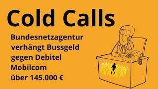 ColdCall: Bußgeld gegen Mobilcom wegen unerlaubter Telefonwerbung