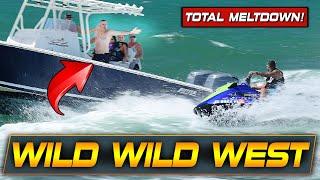 HAULOVER NEEDS A SHERIFF! ANGRY CAPTAIN AT HAULOVER INLET | BOAT ZONE