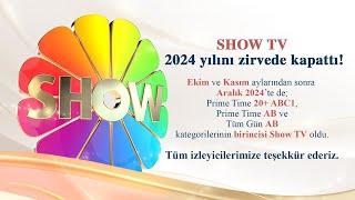 Show TV 2024 Yılının En Çok İzlenen Kanalı Oldu!