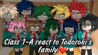 Class 1-A react to Todoroki's past family|Класс 1-А реагирует на прошлую семью Тодороки[гача клуб]