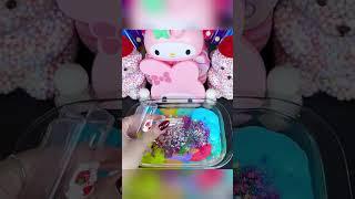 MELODY SLIME Randomly mixing slime combinations together   #pipingbags , #pipingbag #4