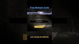 Free Redeem Code For LIOS || Last Island Of Survival || #lios #epifull #shorts #lastdayrules #gaming