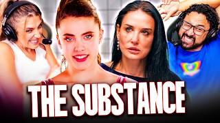 THE SUBSTANCE IS INSANE! MOVIE REACTION! First Time Watching | Demi Moore | Margaret Qualley |Review