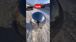 Strangely Perfect Metal Ball #shorts