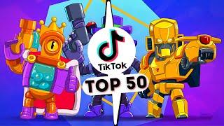 TOP 50 Brawl Stars Tik Tok Montage