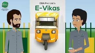 India's first High speed L5 100% Electric 3 wheeler Auto-E-Vikas