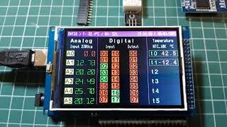 Arduino mega2560 with tft 3.5" _ Demo graphic