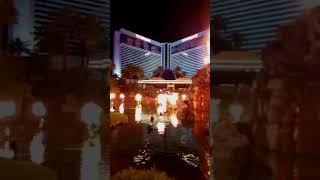 Volcano Show of Mirage at Las Vegas, Nevada.