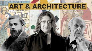 How these 3 Architecture LEGENDS were influenced by Fine Art