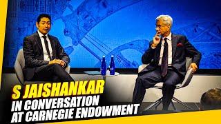 EAM S Jaishankar in Conversation at Carnegie Endowment |Houthis | Red sea |US |Russia | Iran |Israel