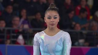 Flavia Saraiva (BRA) Floor 2019 Pan Am Games Women's Gymnastics EF