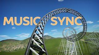 Music Synchronized Roller Coaster (Front Seat POV)