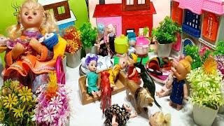 Barbie Doll All Day Routine Urwa Kids Tv/आज लोईन आ गया घर में- Part -34/Barbie