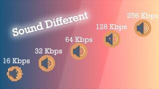 16 vs 32 vs 64 vs 128 vs 256 KBPS MUSIC COMPARISON / SOUND QUALITY DIFFERENCE BETWEEN [2024]