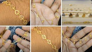 সোনার ব্রেসলেট লেজার কাট ডিজাইন / Gold bracelet in BD Light Weight 2023 / Latest Bracelet Design