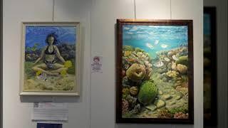 OLGA BELKA  UNDERWATER ARTIST ~ BODRUM ART FAIR 2022