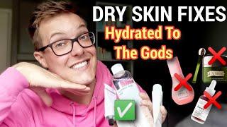 THE SECRETS TO HYDRATED SKIN - Skincare Routine For Dry Skin