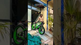 ₹10,500 Me Fat Bike Imported 21 Shimano Gears Bicycle | Happy Customer From Ahmedabad #shorts