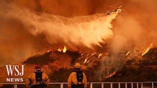 Sprawling L.A. Fire Expands Overnight, Triggers New Evacuation Orders | WSJ News