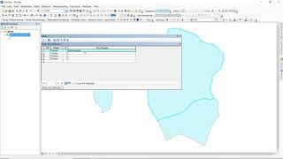 Managing attributes Table and Calculate Area in ArcGIS