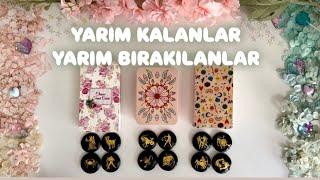 Yarım Kalanlar ️‍🩹 Yarım Bırakılanlar️Geri Döner Mi? (DESTE SEÇ) Arayacak Mı?️ Tarot Açılımı